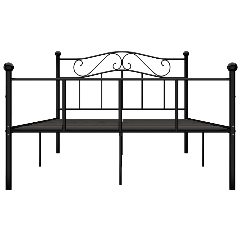 Giroletto Nero in Metallo 140x200 cm cod mxl 61511