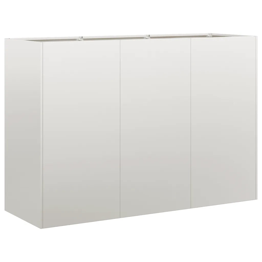 Fioriera 120x40x80 cm in Acciaio Inox 860721