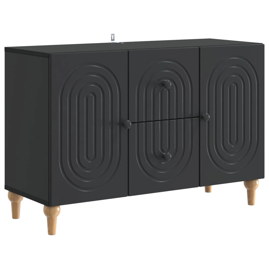Mobile TV Nero 89 x 34,5 x 60 cm Legno ingegnerizzato