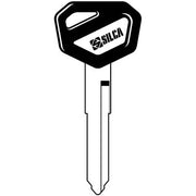 CHIAVE AUTO KAWASAKI KW15BP SILCA - ACCIAIO NICHELATO- 5 pezzi