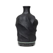 Diffusore di Aromi 80 ml in Ceramica con Luce LED 7 Colori, Umidificatore per Oli Essenziali con Timer 1/2 Ore, Alimentazione USB-C 5V, Design Compatto Nero