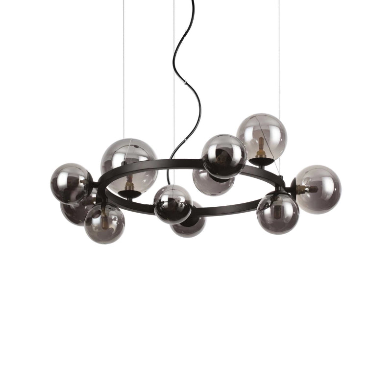 Lampada A Sospensione Perlage Sp11 Fume' Ideal-Lux