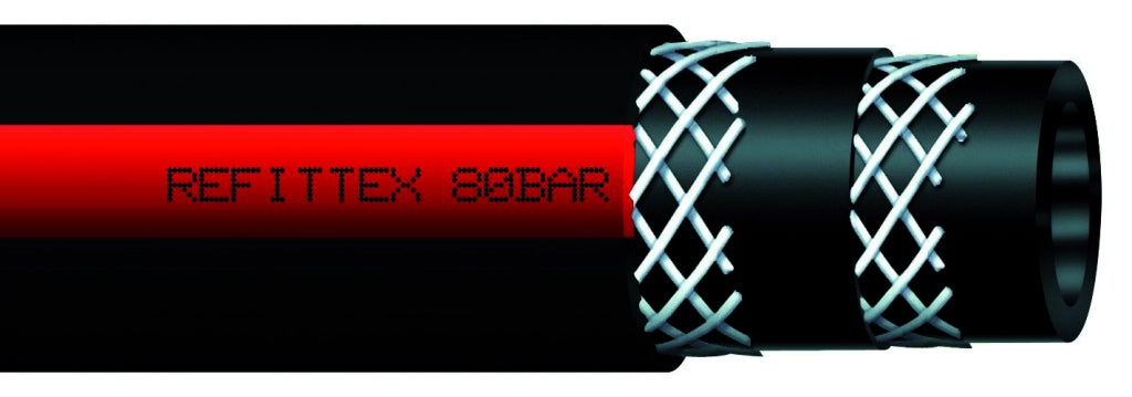 Fitt TUBO PER IRRORAZIONE ALTA PRESSIONE REFITTEX 80 BAR  Ø mm. 10x18 100.00 metri