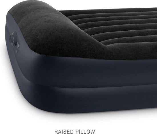Letto Elevato con Pomp Integrata 2 Persone 152cm x 203cm x 42cm - Comfortevole e Duraturo
