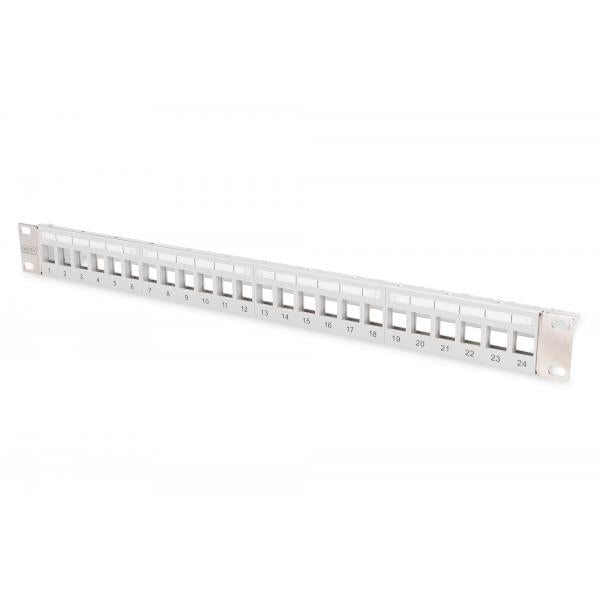 PANNELLO PATCH DIGITUS 24 PT 19'''' PER JACK KEYSTONE 1U SCARICO