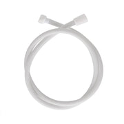 Laccio doccia 200 cm in silicone bianco antitorsione Hidra