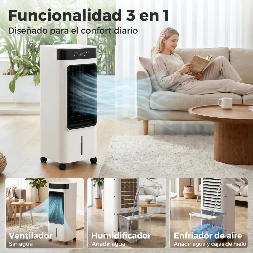 Climatizatore Evaporativo 3 in 1 ¨C zephmum ¨C Bianco