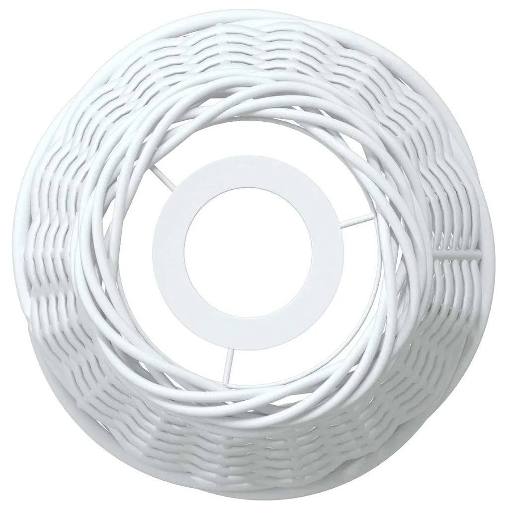 Paralume da Soffitto Bianco ?15x12 cm in Vimini CFW1773372
