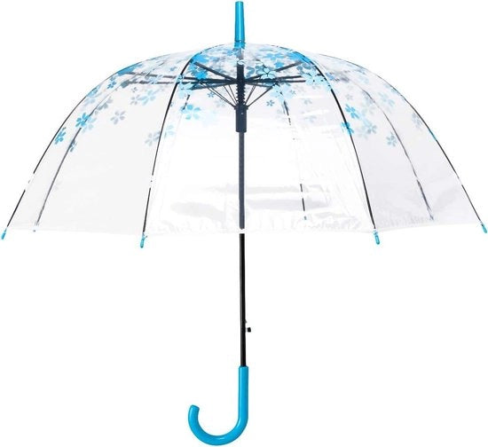 Paraplu con Copertura Sferica per Uccelli con Manico Resistente al Vento - Adatto per Donne, Bambini, Matrimoni e Viaggi