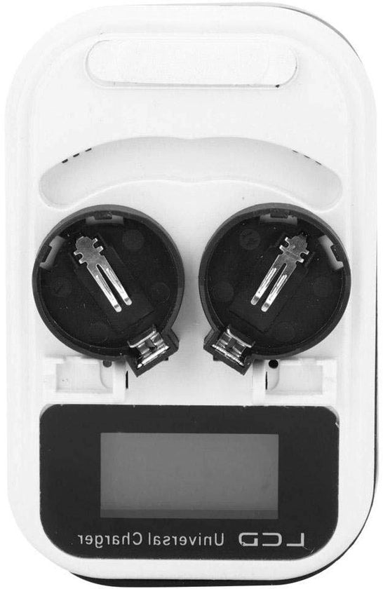 Caricabatterie LCD opladbare per batterie LIR2016, LIR2025, LIR2032 - presa per corrente alternata EU