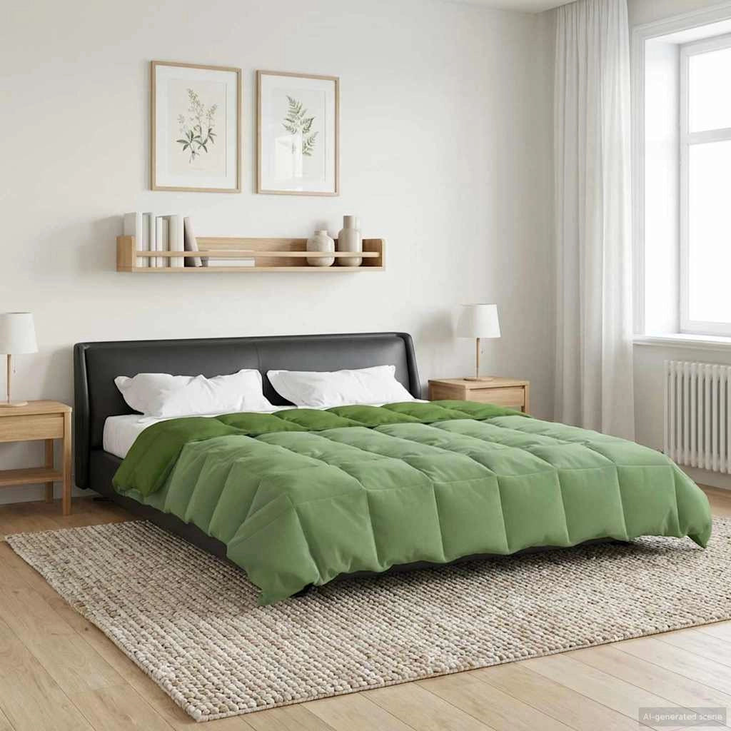 Duvet Invernale 220 x 260 cm Inverno Verde Traspirante 42026131