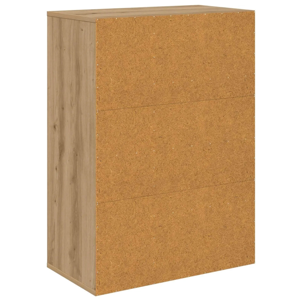 Credenza con cassetto Rovere artigianale 60 x 33,5 x 84 cm
