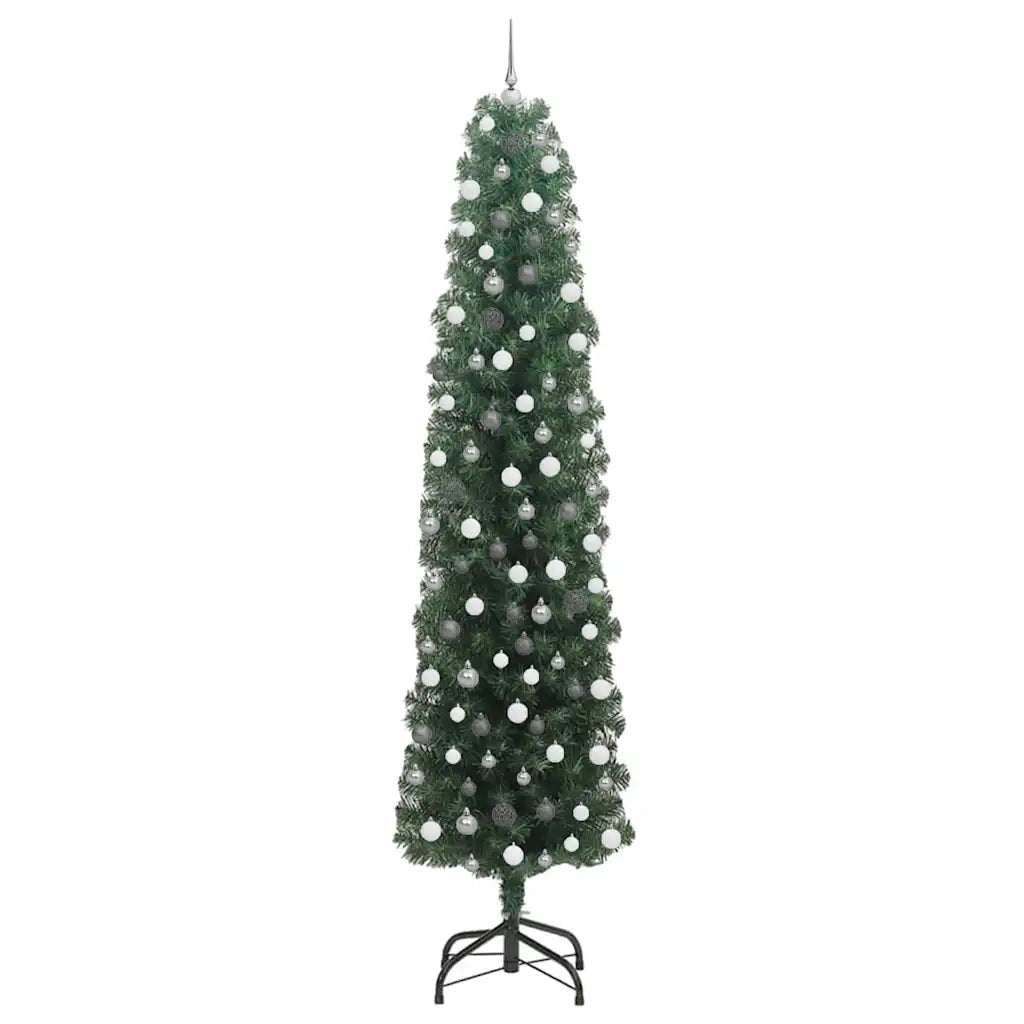 Albero di Natale artificiale con 300 LED Verde 240 cm 3394968