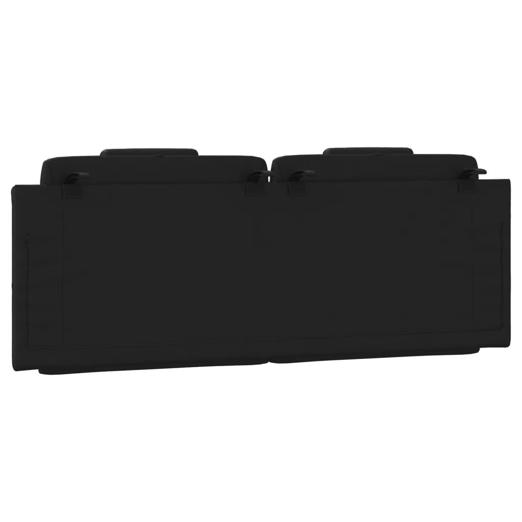Cuscino Testiera Viana Nero 140 cm in Similpelle CFW8120327