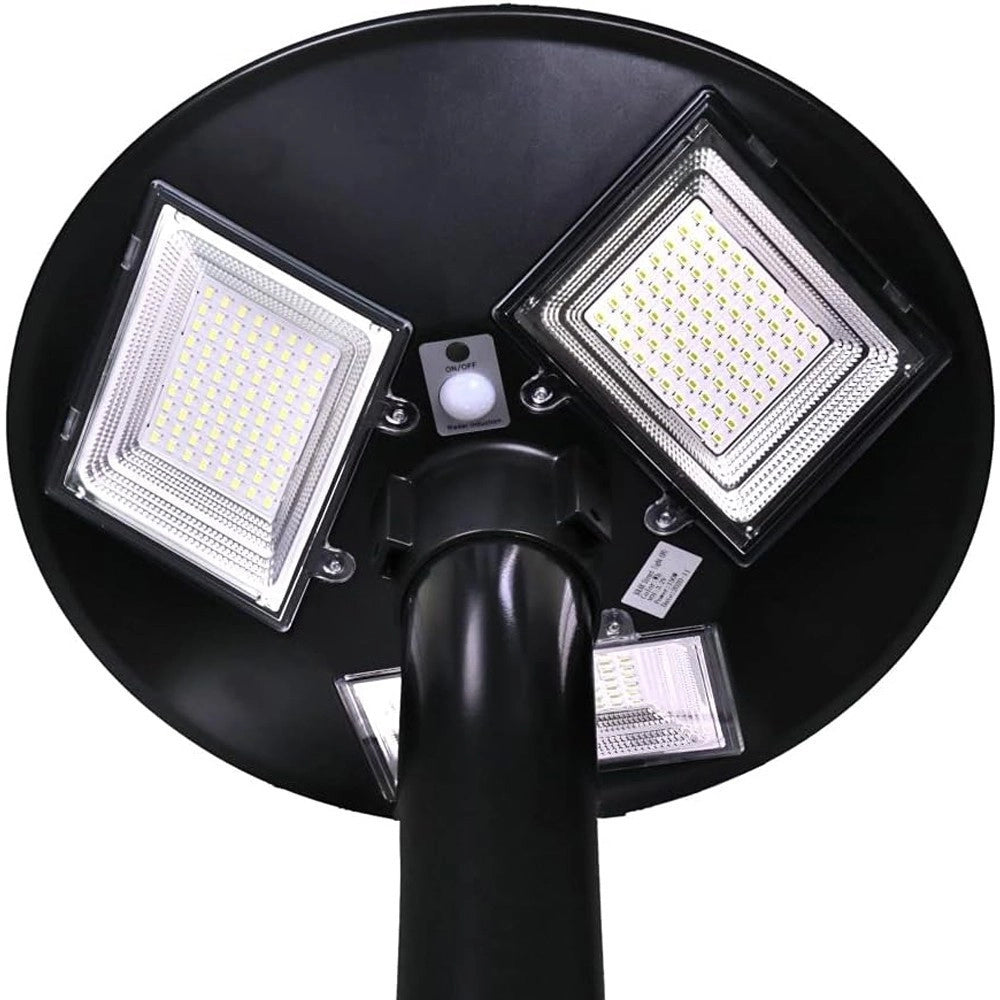 Trade Shop - Lampione Solare Ufo A Led 1500lmn Per Esterno Ip65 150w Con Sensore Di Movimento -