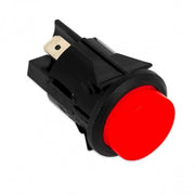 INTERRUTTORE BIPOLARE LUMINOSO rosso TONDO 16A Diametro 24mm UNIVERSALE VARI USI - UNIVERSALE