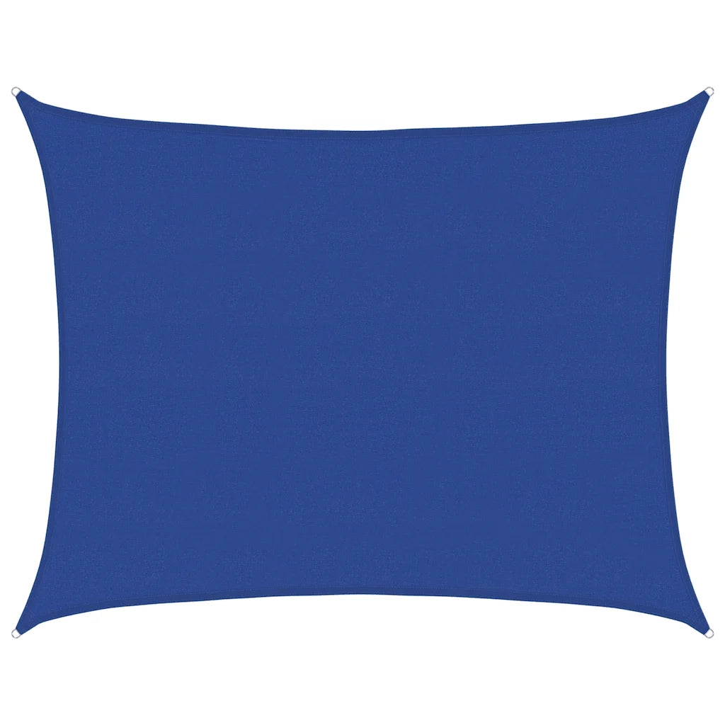 Vela Parasole 160 g/mÂ² Rettangolare Blu 6x7 m in HDPE