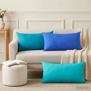 Federa 6 pcs HEERLEN Blu Reale 40 x 80 cm Poliestere 910019