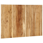 vidaXL Testiera 120 cm in Legno Massello di Acacia