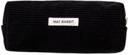 Etui estetico, etui per adulti, etui per ragazzi, etui di corduroy, etui per ragazze, etui, etui essenziale per adolescenti, etui shaker (nero)