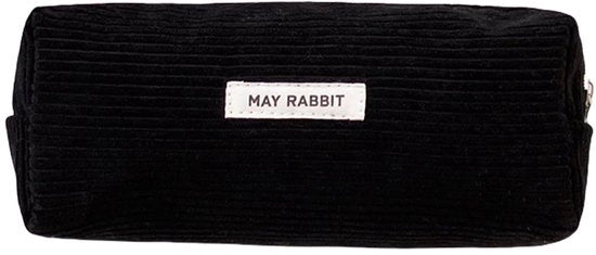 Etui estetico, etui per adulti, etui per ragazzi, etui di corduroy, etui per ragazze, etui, etui essenziale per adolescenti, etui shaker (nero)