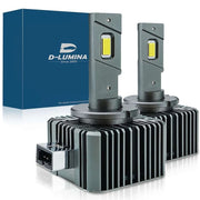 Kit Full Led Ultra Mini D3S D3R 70W 6000K 13000 Lumen 4 Volte Piu Luminoso Rispetto Xenon