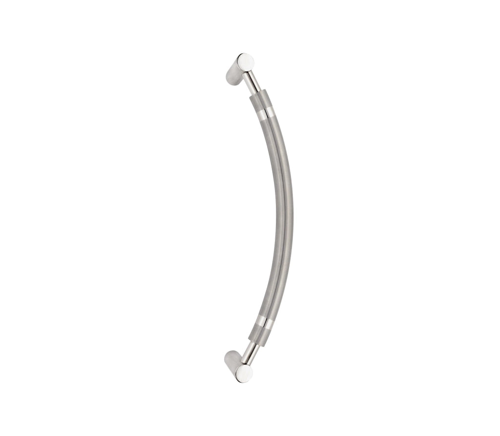 MANIGLIONE INOX 'CILE' Ø 30x532 mm, Inter. 500 mm - Col. Inox satinato/lucido - 2 pezzi- FIMET MANIGLIE