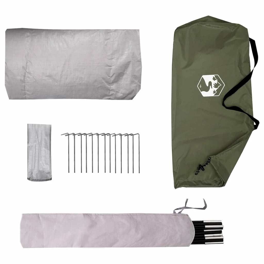 Tenda da backpacking Verde Oliva 4 persone