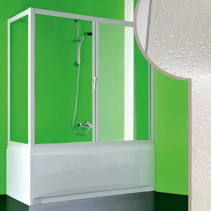 Box Doccia Sopravasca 70x180 CM in Acrilico mod. Plutone con apertura centrale