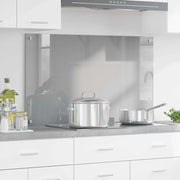 Schienale da cucina Grigio chiaro 100 x 60 cm vetro temperato 42001237