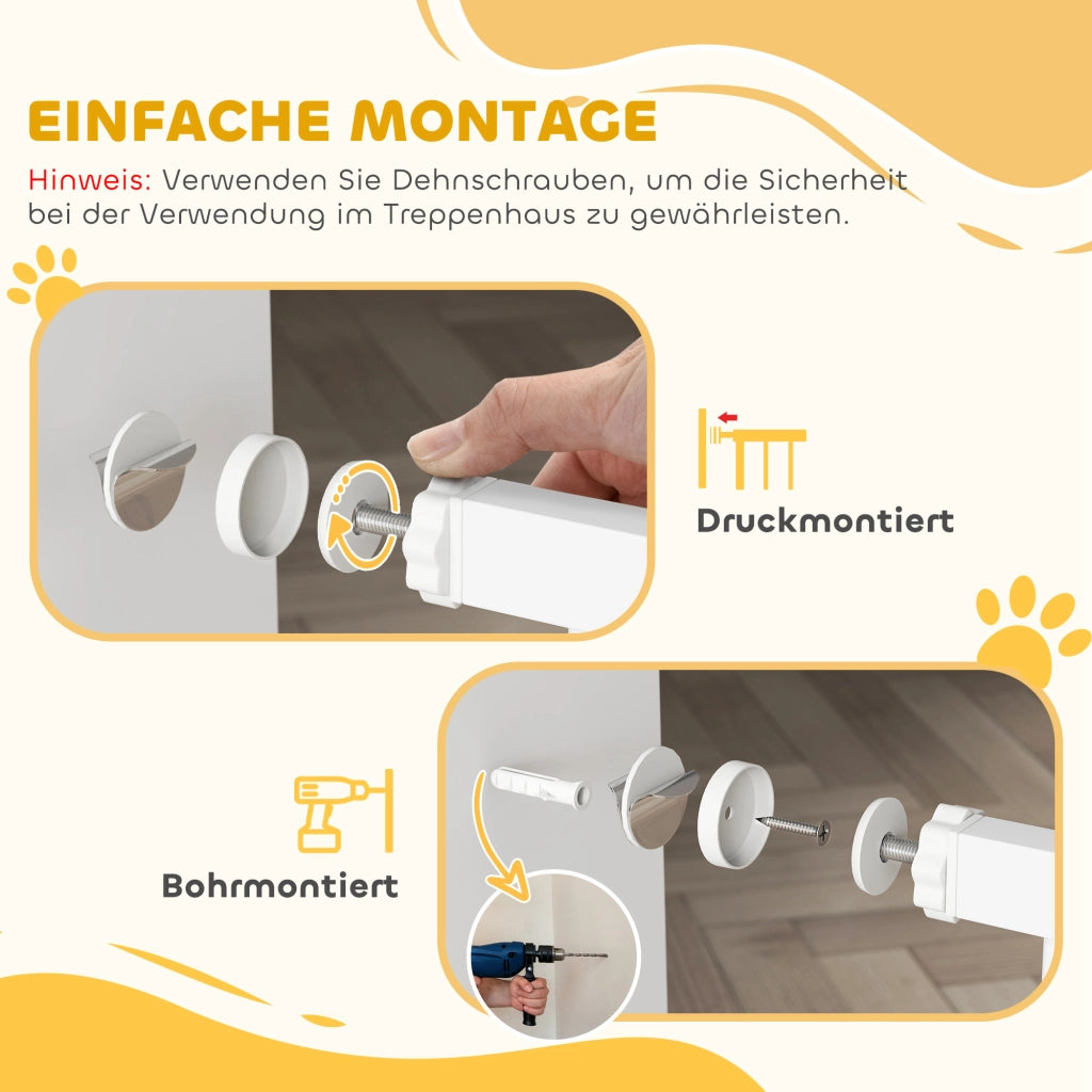 Griglia di sicurezza per bambini ¨C Minimal ¨C Bianco metallo 76x97 cm