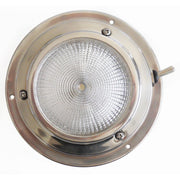 PLAFONIERA INOX Ø MM.140 x 40h 12V