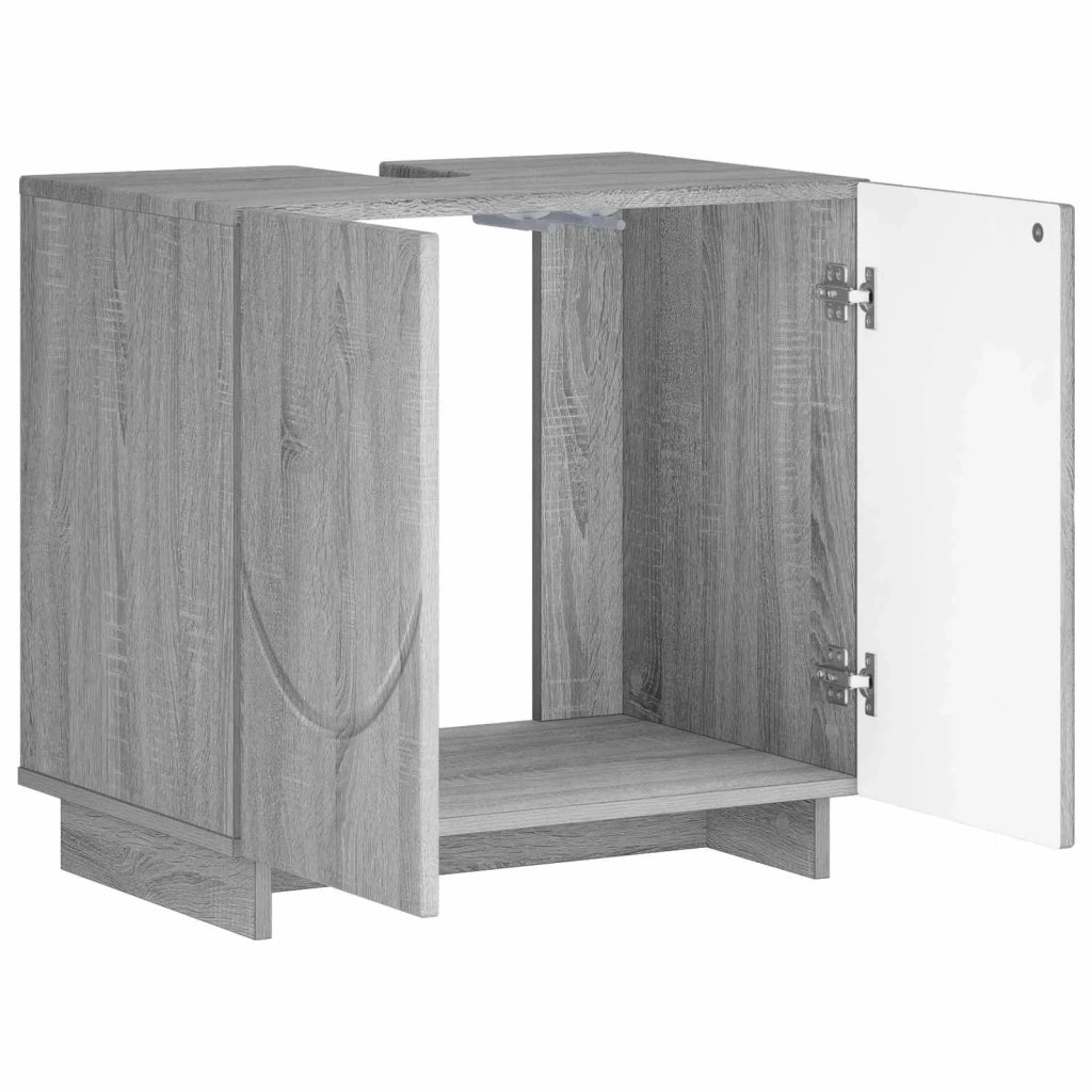 Mobile da bagno Sonoma grigio 60 x 41 x 58 cm 8011618
