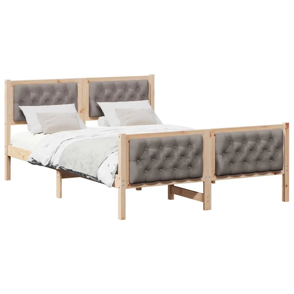 Struttura del letto Talpa 140 x 190 cm Pino massello 3394296