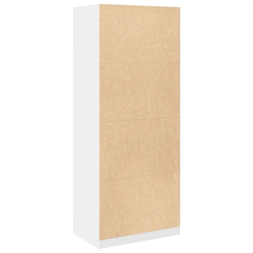 Armadio Bianco 80x50x200 cm in Legno tecnico CFW6973952