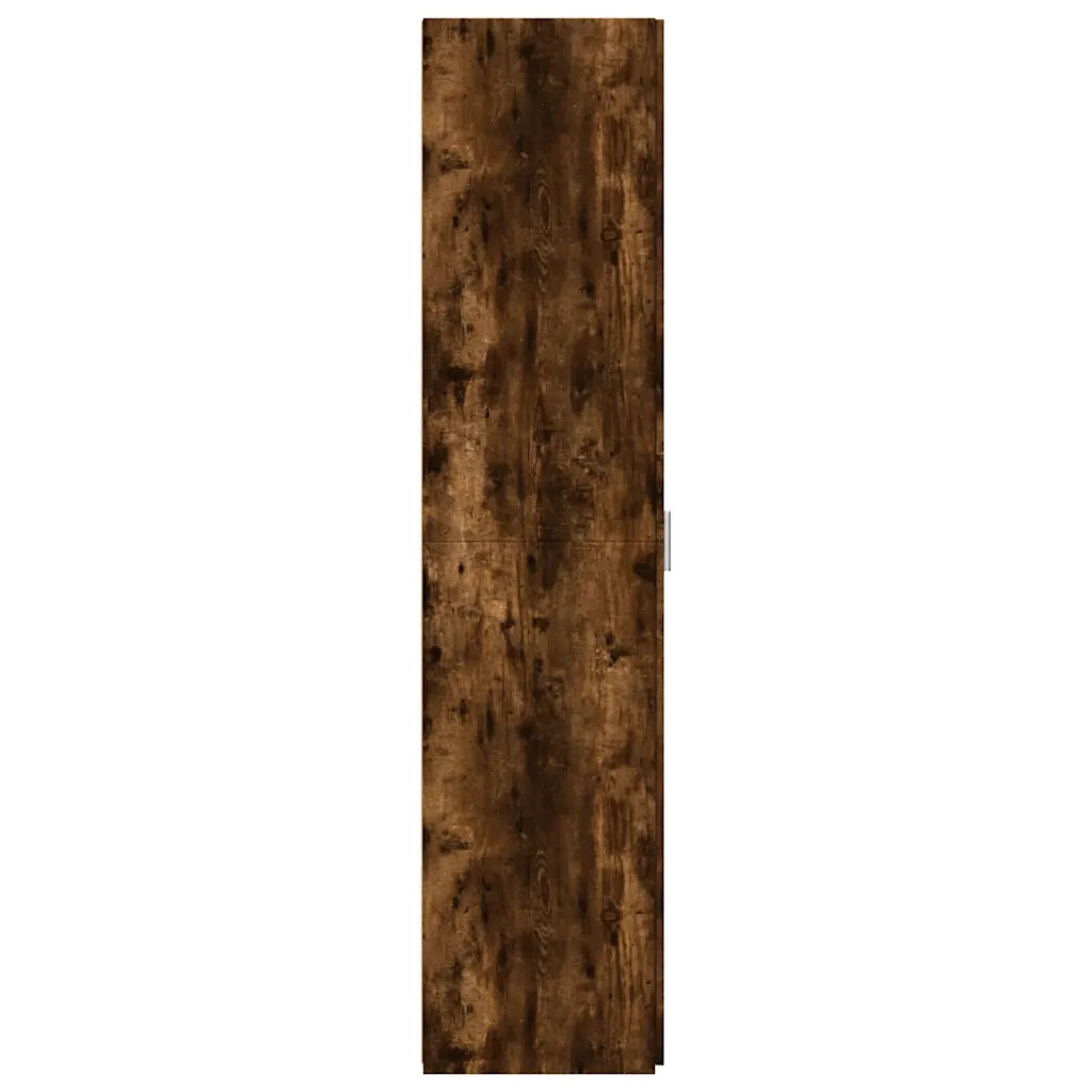 Credenza Rovere Fumo 45x42,5x185 cm in Legno Ingegnerizzato