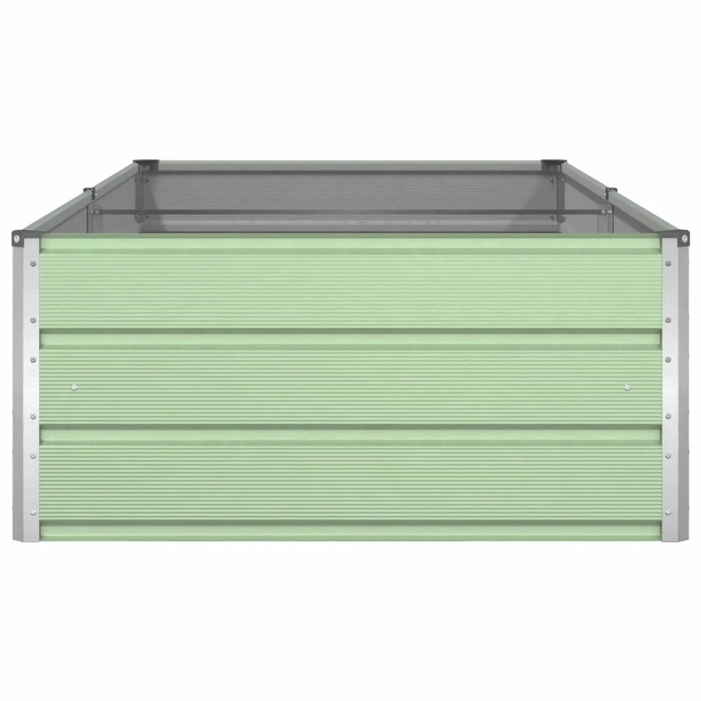 Fioriera Verde Pastello 195 x 100 x 45 cm Acciaio zincato
