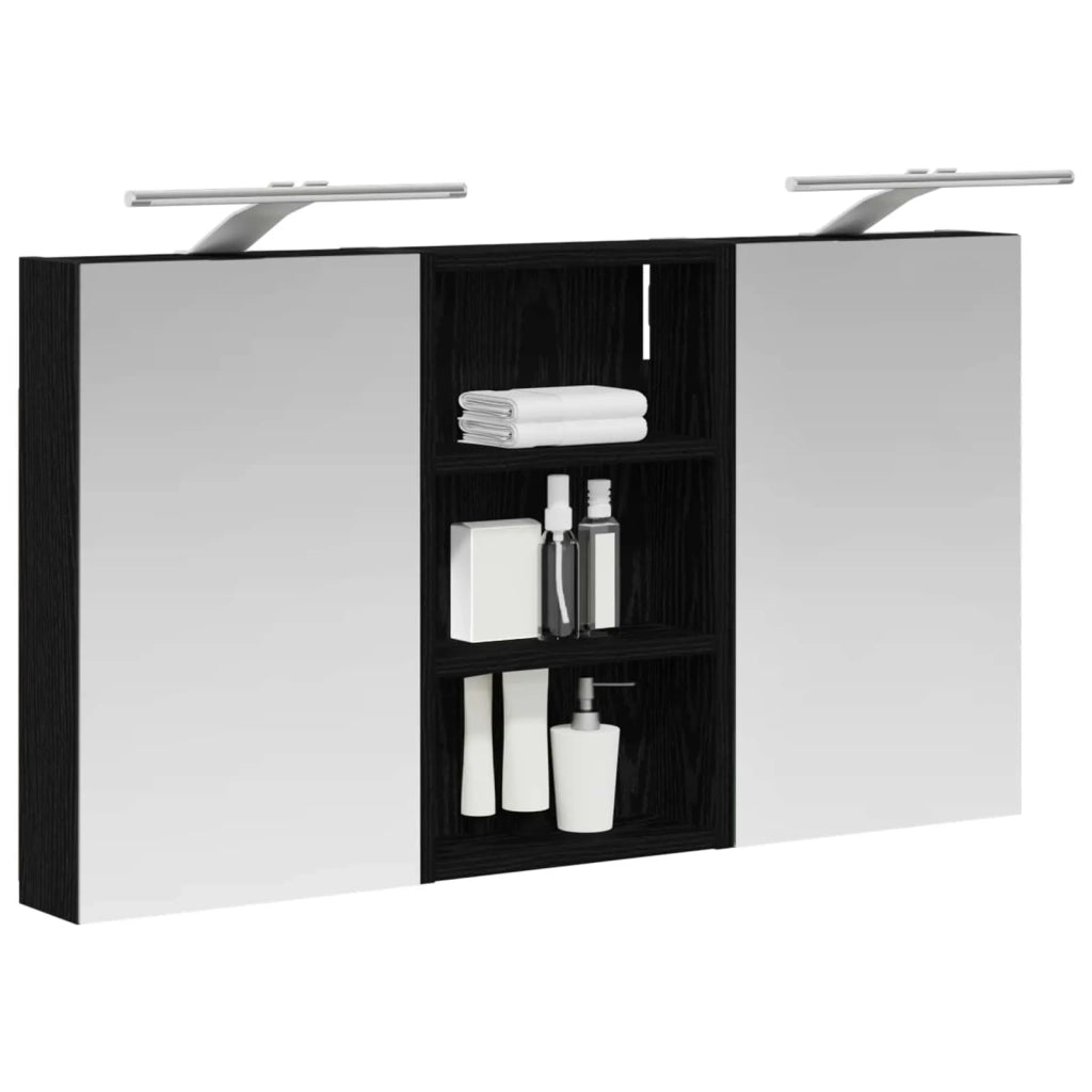 Set di Armadi da Bagno con lo scaffale 3 pcs 90 x 10,5 x 50 cm 3403673