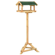 Mangiatoia Uccelli con Supporto 37x28x100 cm in Legno Abete cod mxl 54409