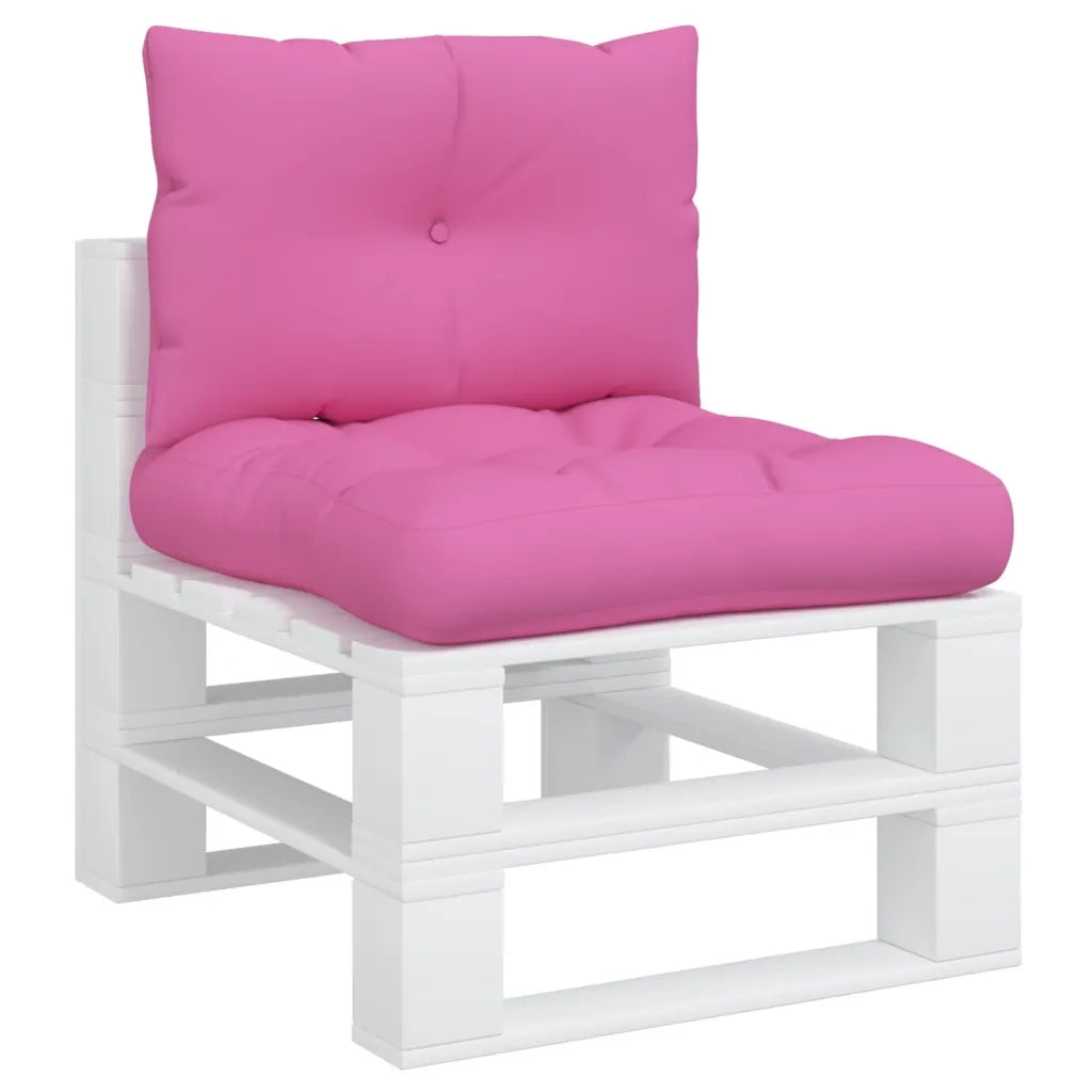 Cuscini per Pallet 2 pz | Cuscini per sedie Rosa in Tessuto Oxford