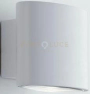 APPLIQUE BIEMISSIONE LED BOXTER BIANCA 8W 960LM CCT 3000K / 4000K IP44 12,9X8,5X10CM