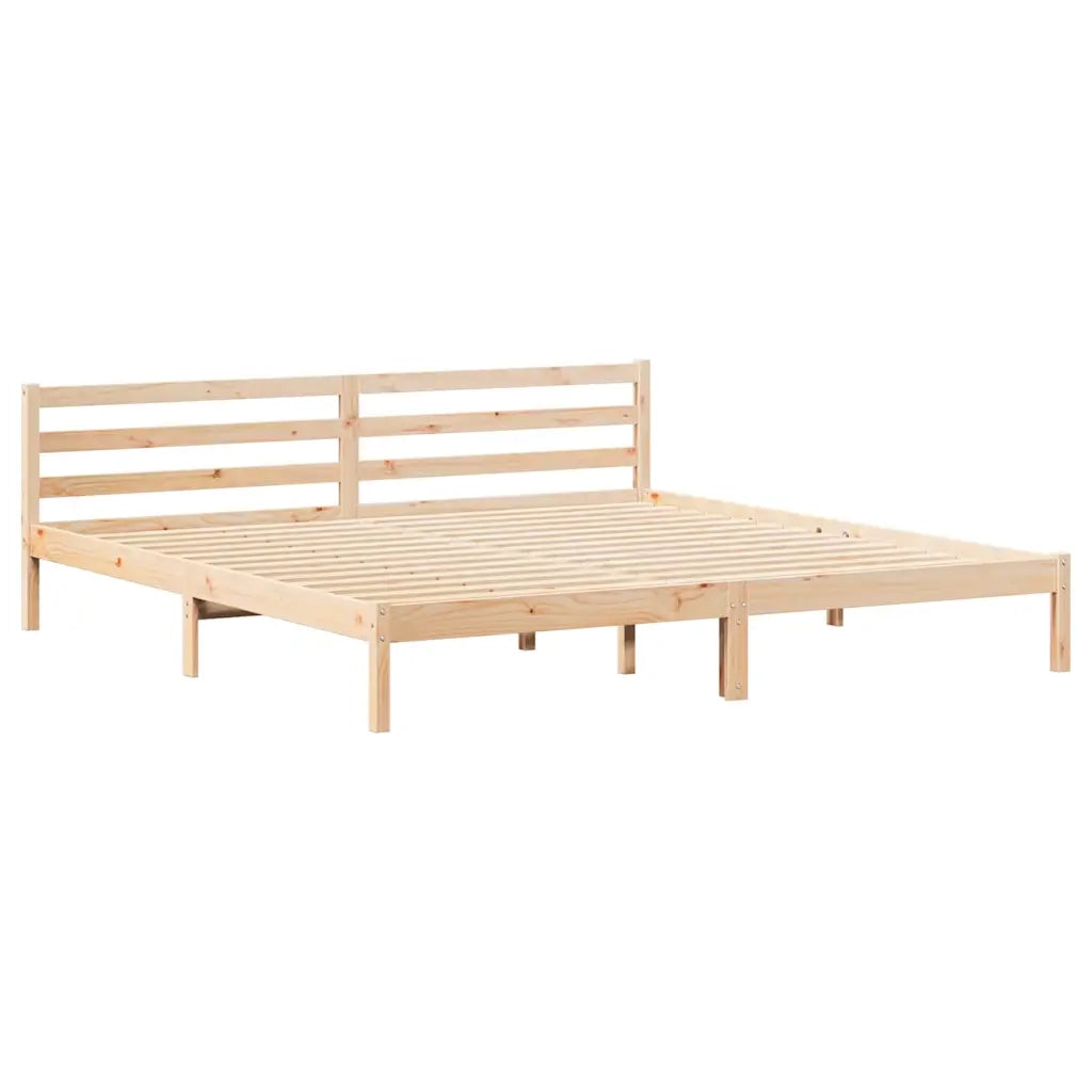 Struttura del letto-Giroletto Marrone 225,5 x 185,5 x 69,5 cm