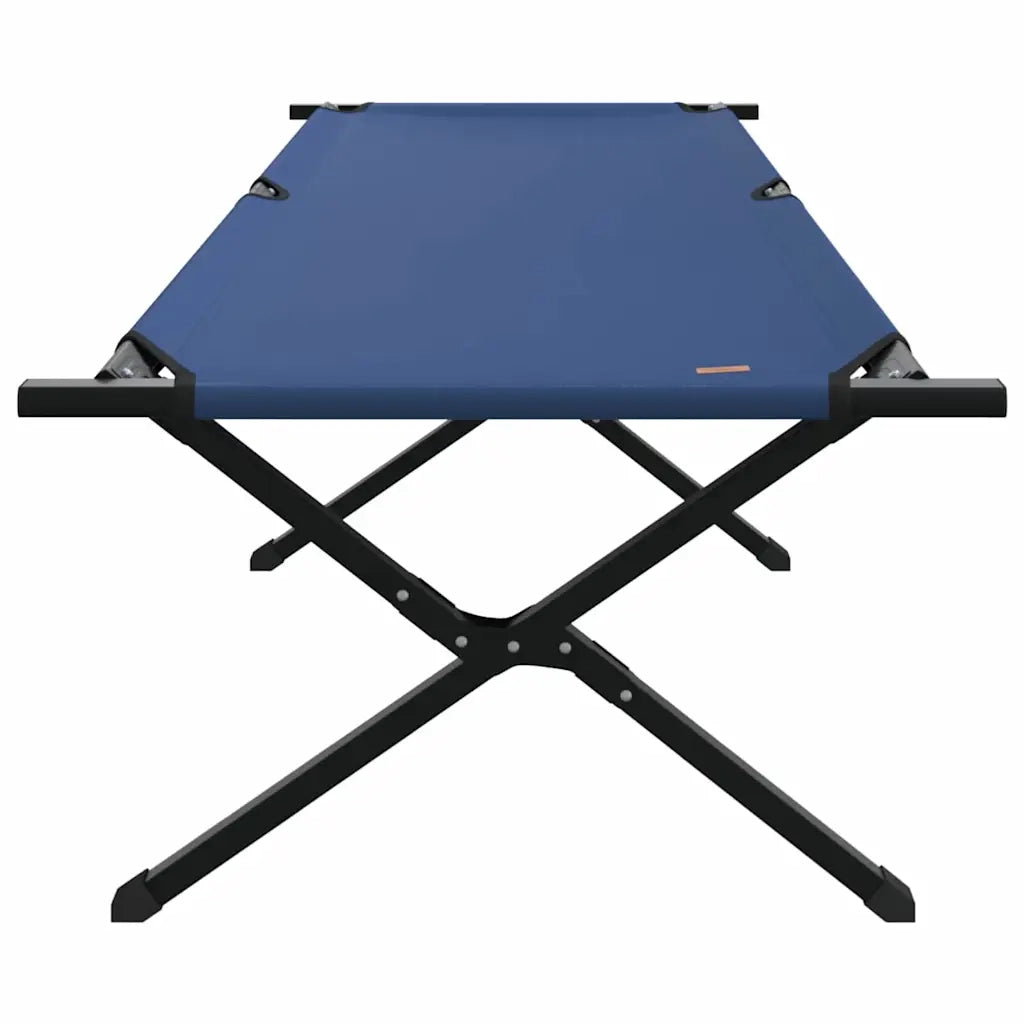Letto da campeggio pieghevole Blu 210 x 80 x 46 cm CFW4287891