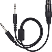 Adattatore Headset Dual Plugs 5 Pin Xlr 5 Pin Twin Plug - Connettore Generale A320 Connettore Boeing 737 - Helicottura Xlr5 14 Jack Comunicazione e Ambiente