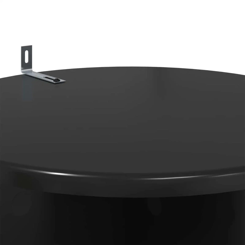 Supporto per piante 2 pcs Nero Ø40 x 60 cm Legno ingegnerizzato 899709