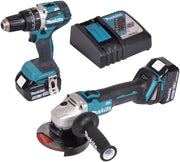 DLX2210TJ1 LXT Combo Kit, 18 V, blu, set da 5 pezzi