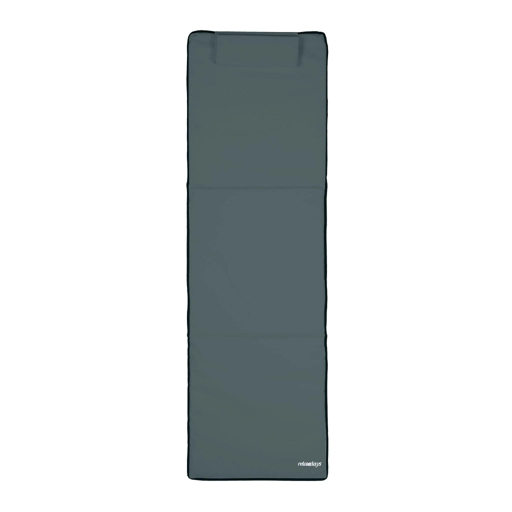 Sdraio da spiaggia XXL regolabile con ombrellone 62 x 60 x 170 cm comfort soffice atmosfera estiva in poliestere blu 13_0005617