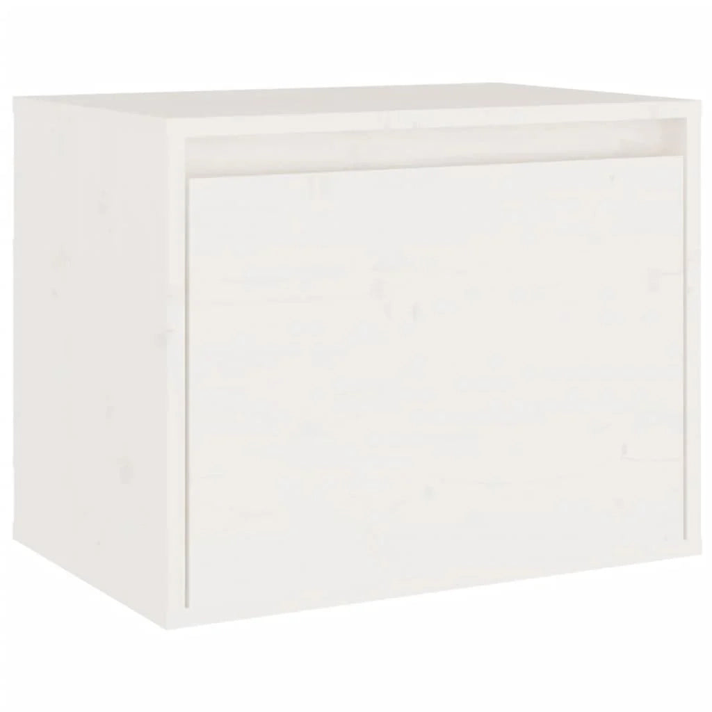 Mobile TV multimediale scaffale TV credenza TV sala da pranzo soggiorno camera da letto 4 pezzi legno massello di pino bianco 02_0028724