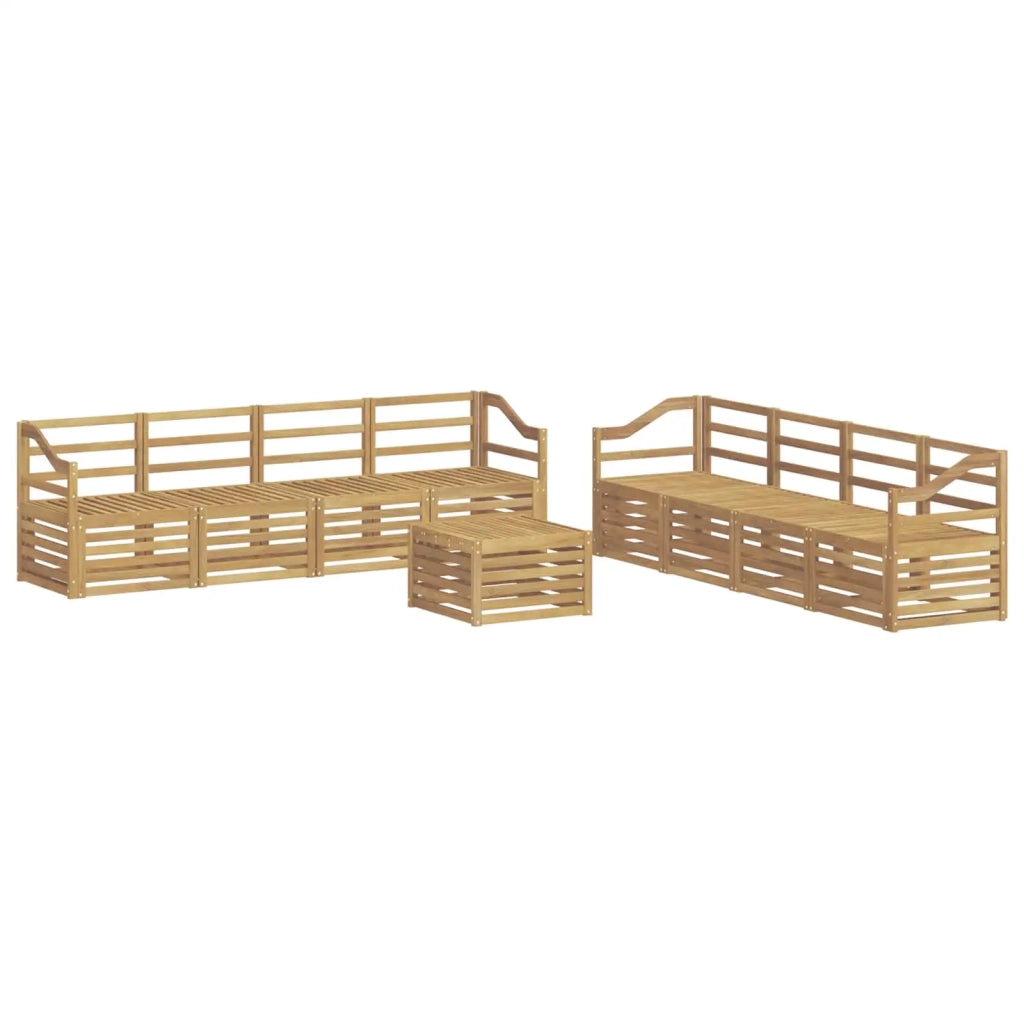 Set divani Legno di Acacia Massello