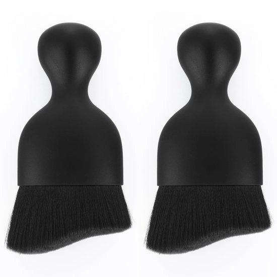 Set di spazzole per auto interno morbide, senza graffi, 2 pezzi di spazzole per auto con setole morbide, spazzole per polvere per rimuovere la polvere dalla apertura di scarico dell'aria del cruscotto (modello B)